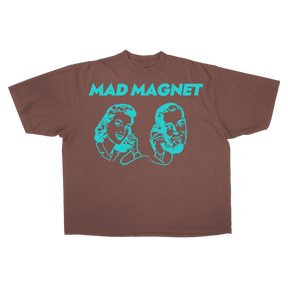 Mad Magnet Drop Tee - Mocha - Front