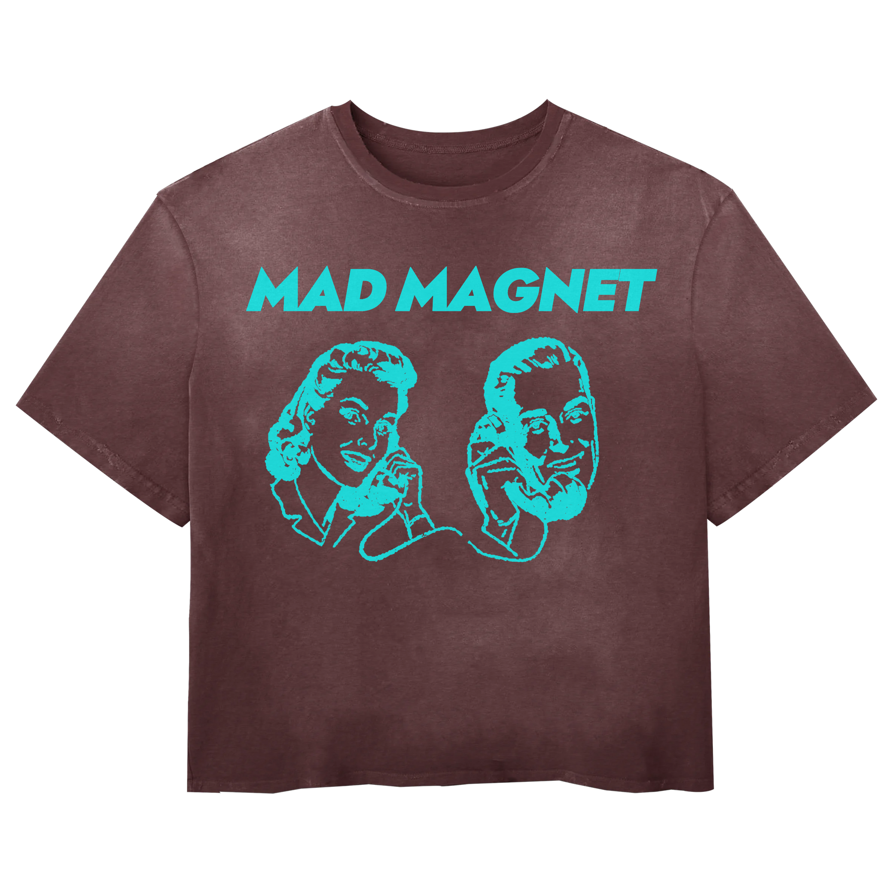 Mad Magnet Tee - Red - Front