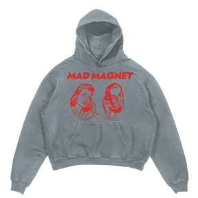 Mad Magnet Hoodie - Sage - Front