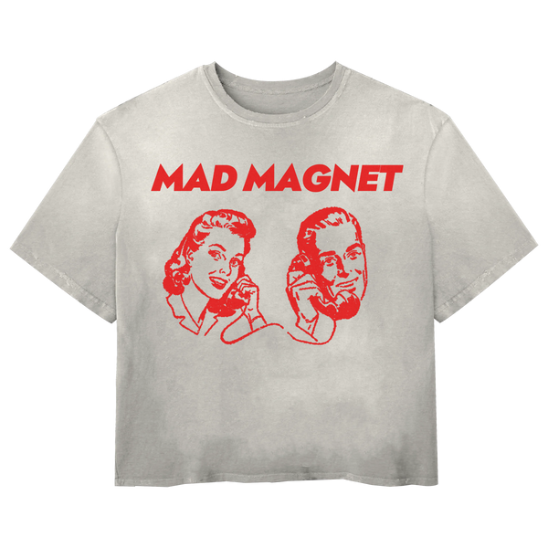 Mad Magnet Tee - White - Front