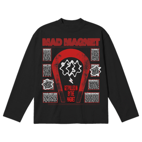 MAGNET Baggy L/S Tee - Black - Front