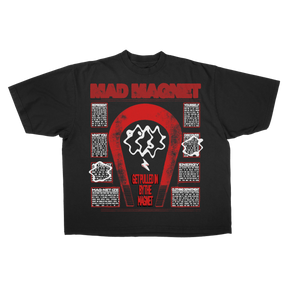 MAGNET Drop Tee - Black - Front