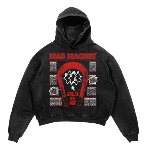 MAGNET Hoodie - Black - Front