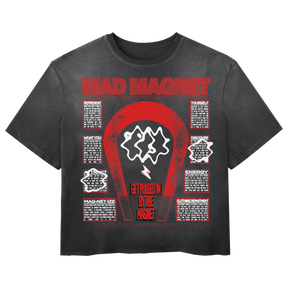MAGNET Tee - Black - Front