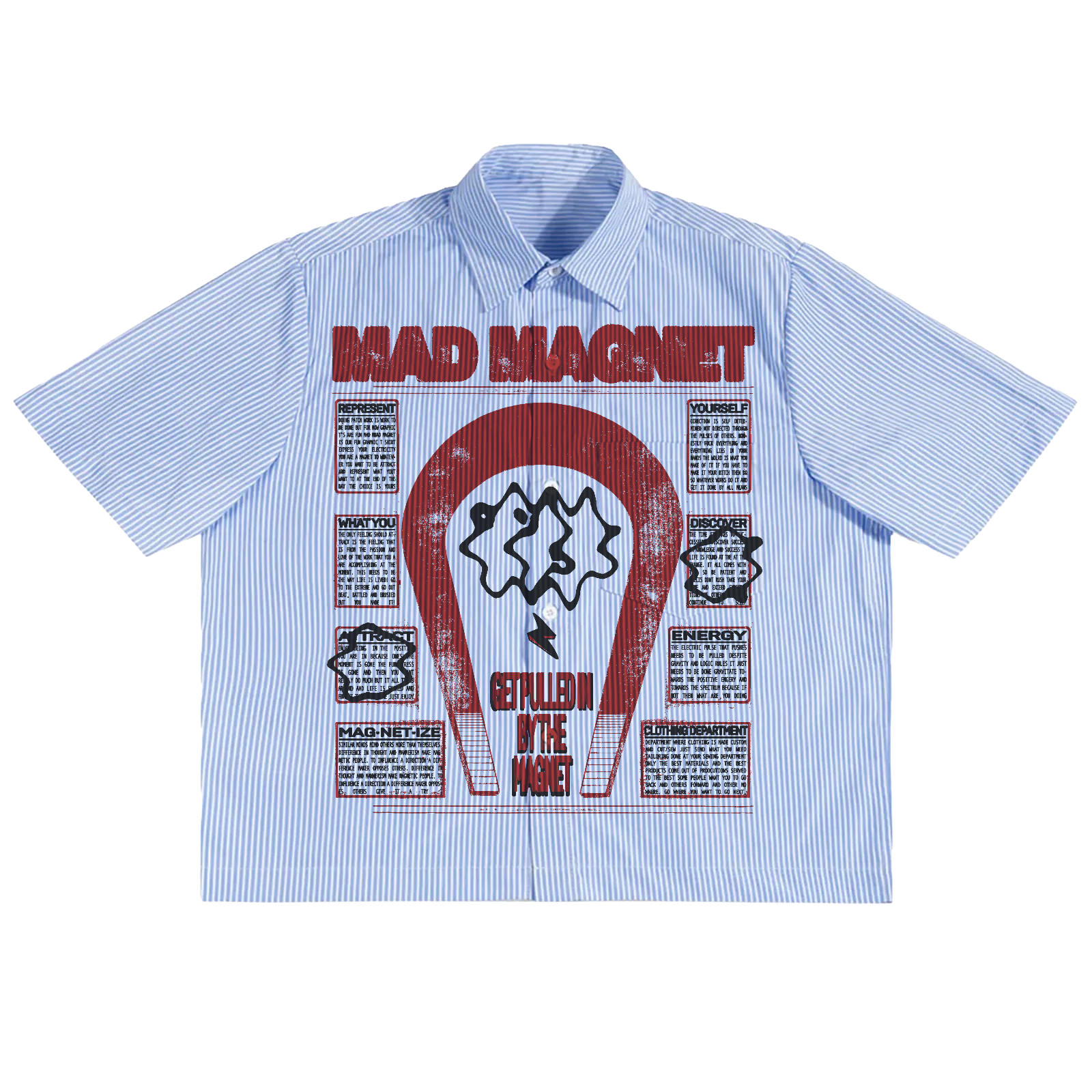 MAGNET Boxy Button Up - Front