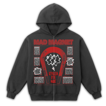 MAGNET Zip Up - Grey - Front