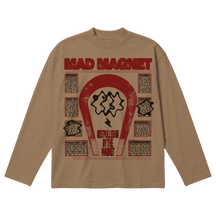 MAGNET Baggy L/S Tee - Latte - Front
