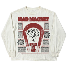 MAGNET L/S Tee - White - Front