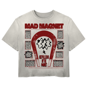 MAGNET Tee - White - Front