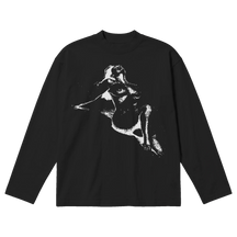 Much Obliged Baggy L/S Tee - Black - Front