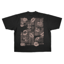 Much Obliged Drop Tee - Black - Back