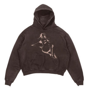 Much Obliged Hoodie - Brown - Front