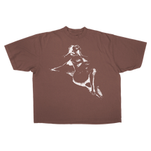 Much Obliged Drop Tee - Mocha - Front
