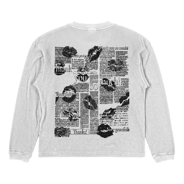 Much Obliged Thermal - White - Back
