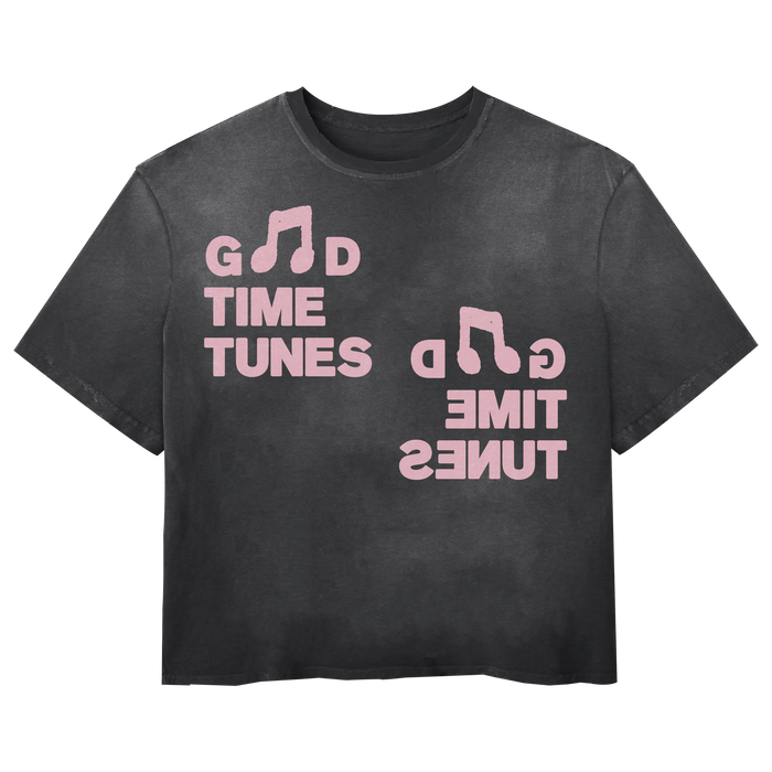 Music News Tee - Black - Front