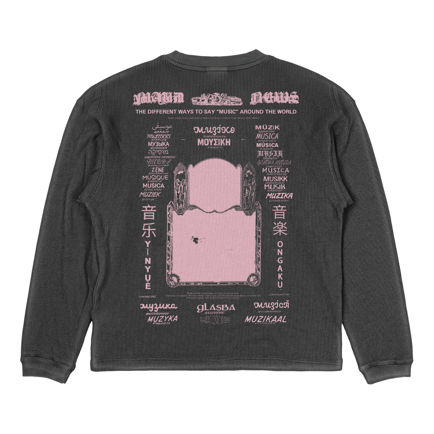 Music News Thermal - Grey - Back