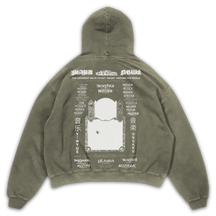 Music News Hoodie - Olive - Back