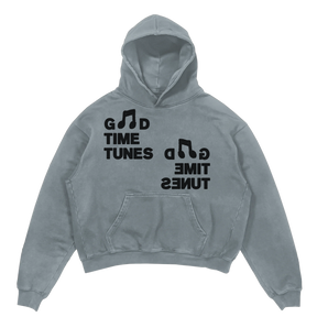 Music News Hoodie - Sage - Front