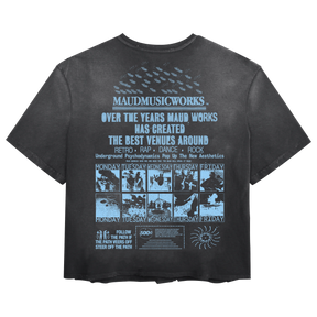 Music Works Tee - Black - Back