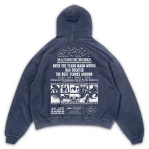 Music Works Hoodie - Blue - Back
