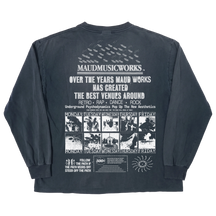 Music Works L/S Tee - Blue - Back