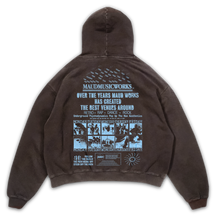 Music Works Hoodie - Brown - Back