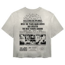 Music Works Tee - White - Back