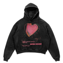 Open House Hoodie - Black - Front