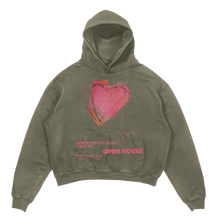 Open House Hoodie - Olive - Front