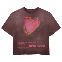Open House Tee - Red - Front