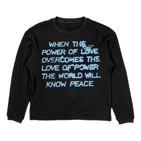 Power of Love Thermal - Black - Front