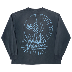 Power of Love L/S Tee - Blue - Back
