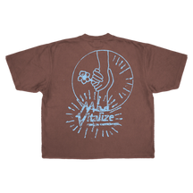 Power of Love Drop Tee - Mocha - Back