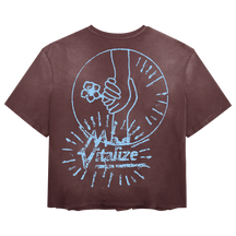 Power of Love Tee - Red - Back