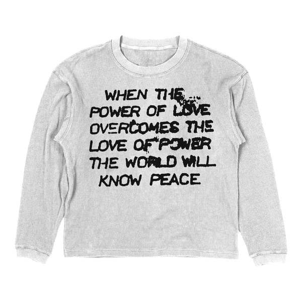 Power of Love Thermal - White - Front
