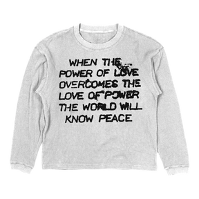 Power of Love Thermal - White - Front