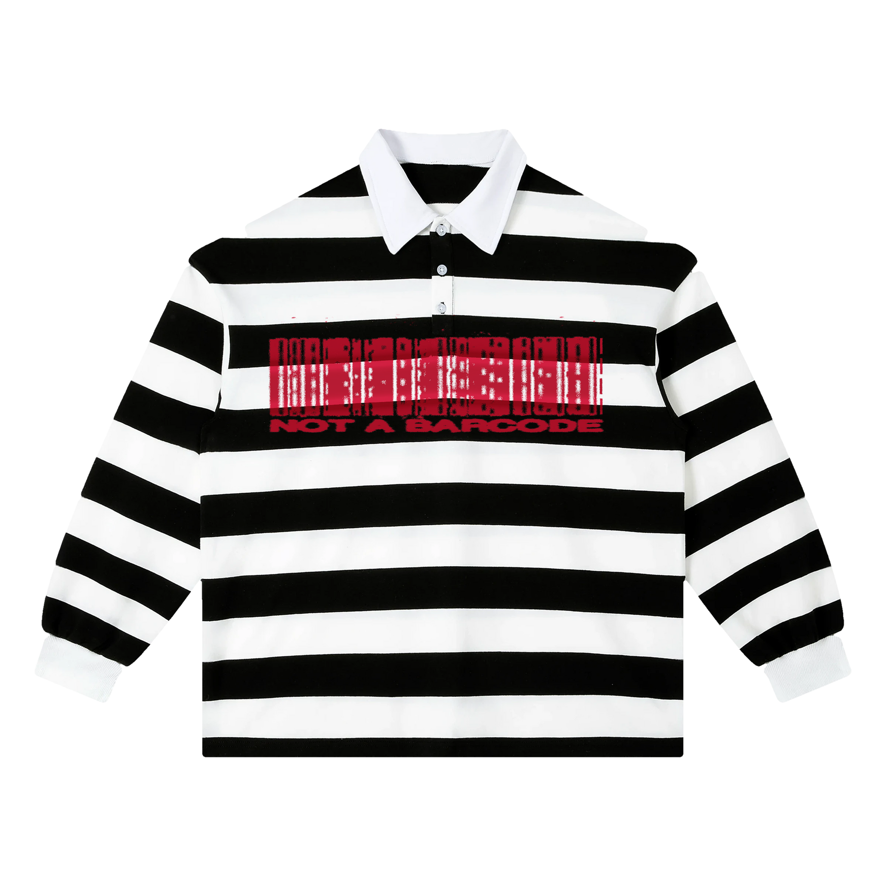 Proposal Stripe Polo - Black - Front