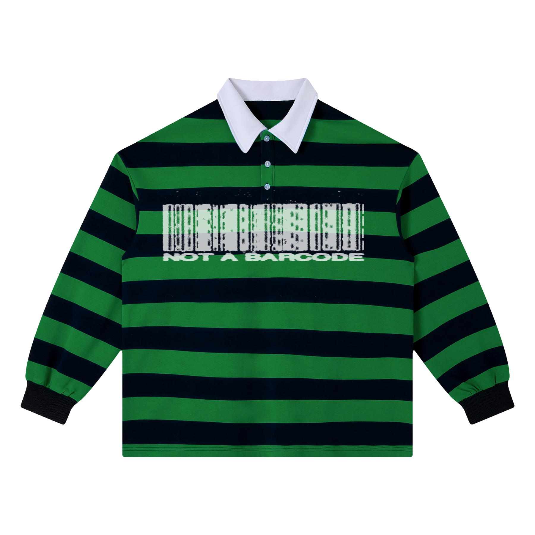 Proposal Stripe Polo - Green - Front