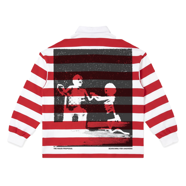 Proposal Stripe Polo - Red - Back