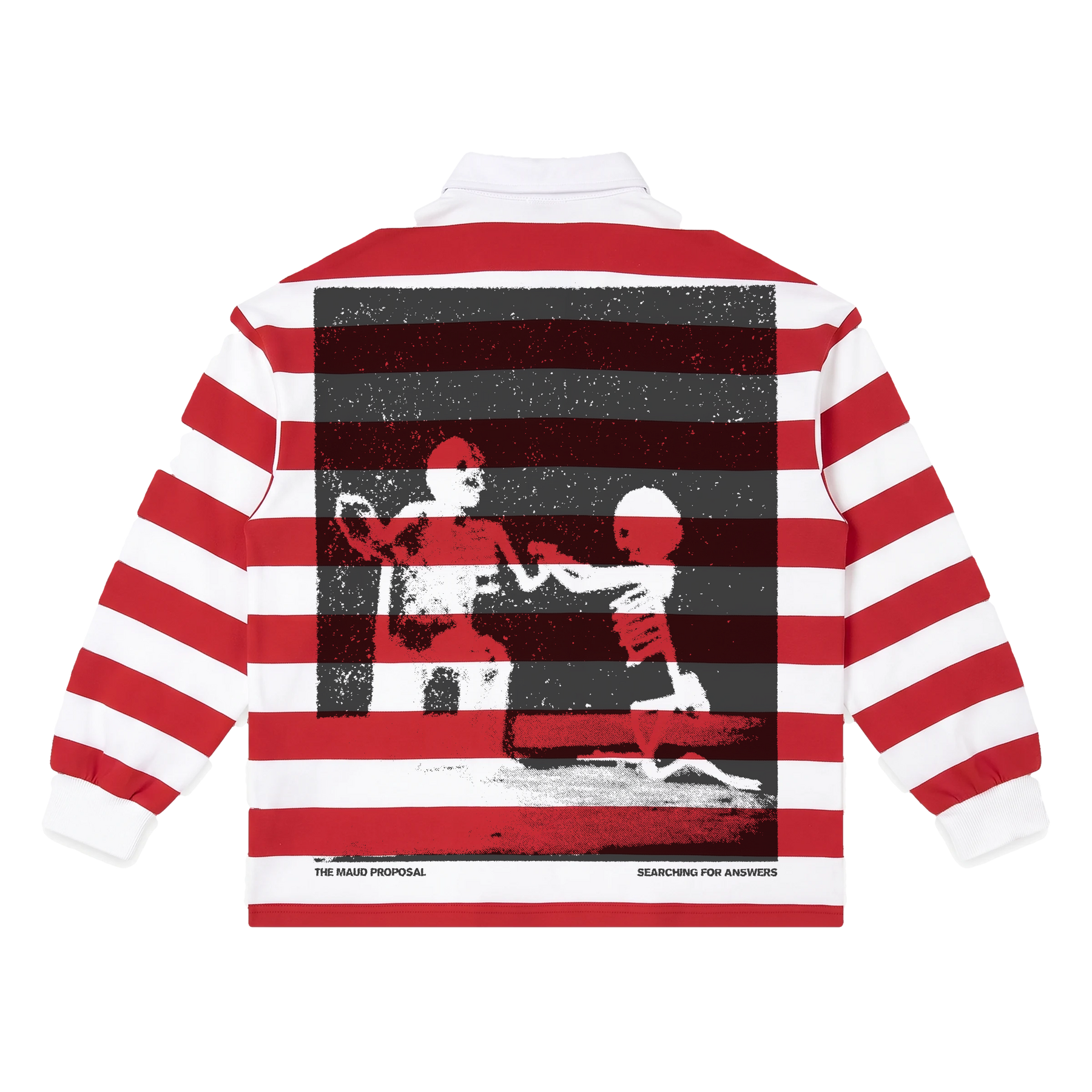 Proposal Stripe Polo - Red - Back