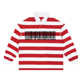 Proposal Stripe Polo - Red - Front