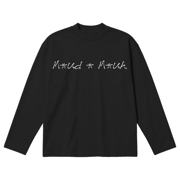 Proposal Baggy L/S Tee - Black - Front