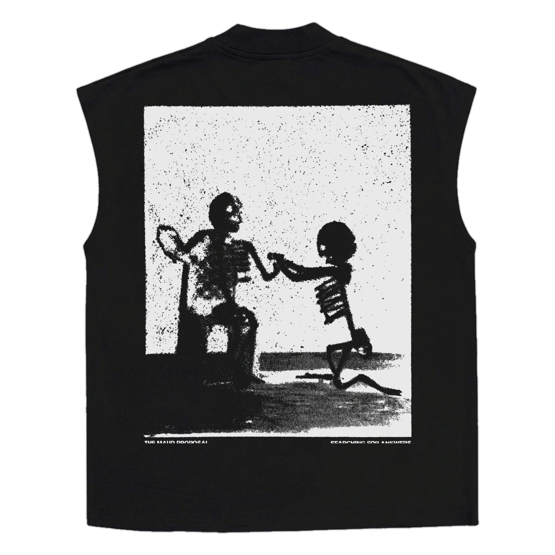 Proposal Sleeveless Tee - Black - Back