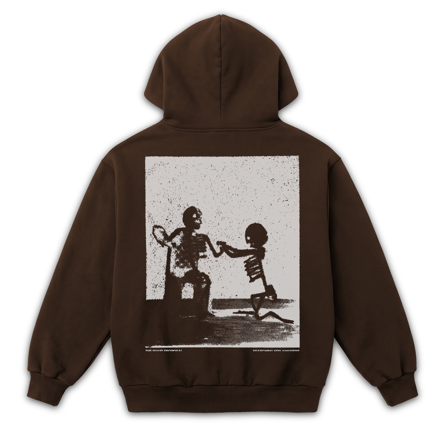 Proposal Zip Up - Brown - Back