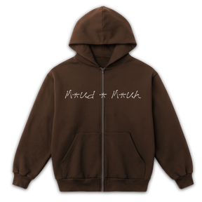 Proposal Zip Up - Brown - Front