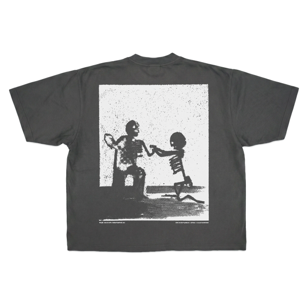 Proposal Drop Tee - Grey - Back