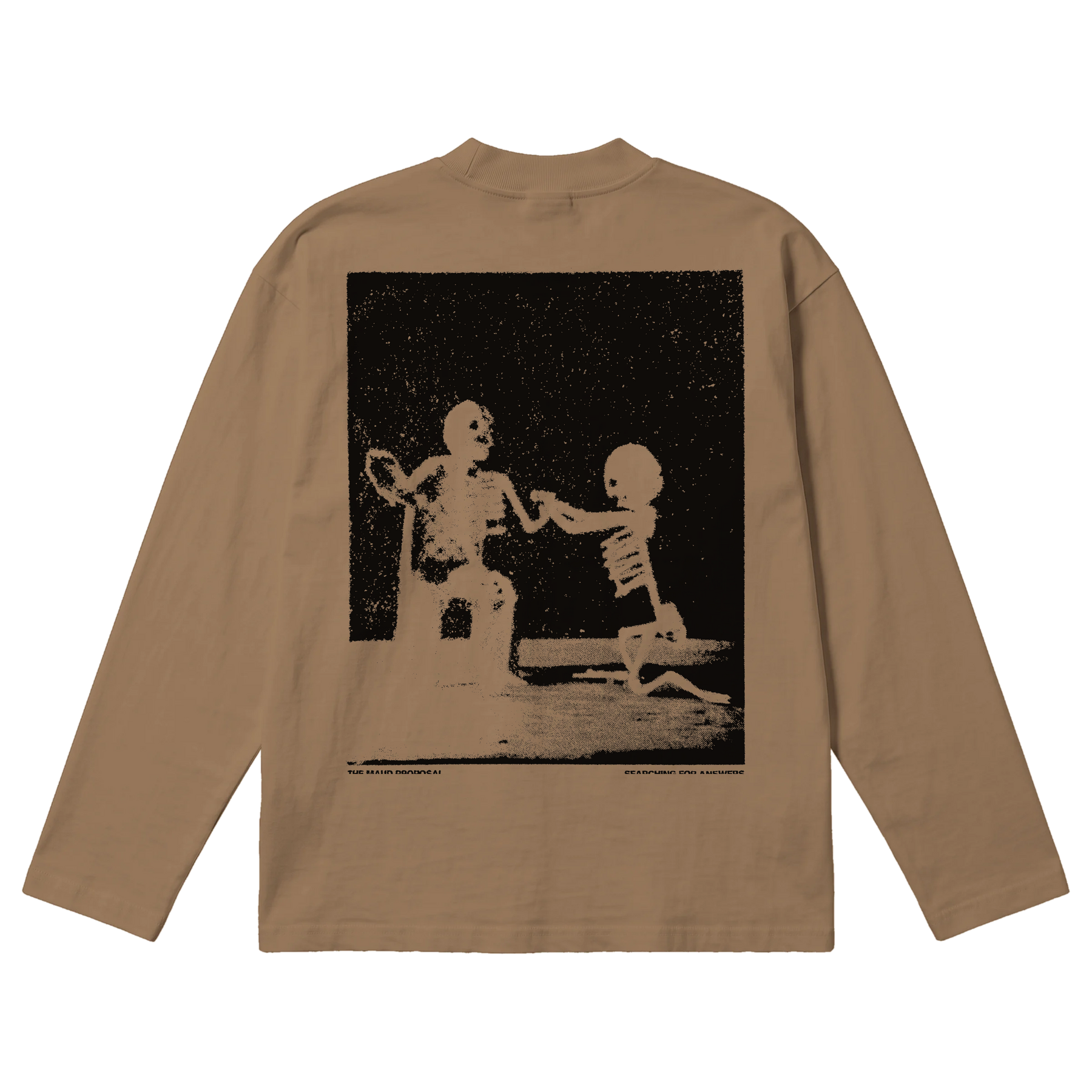 Proposal Baggy L/S Tee - Latte - Back