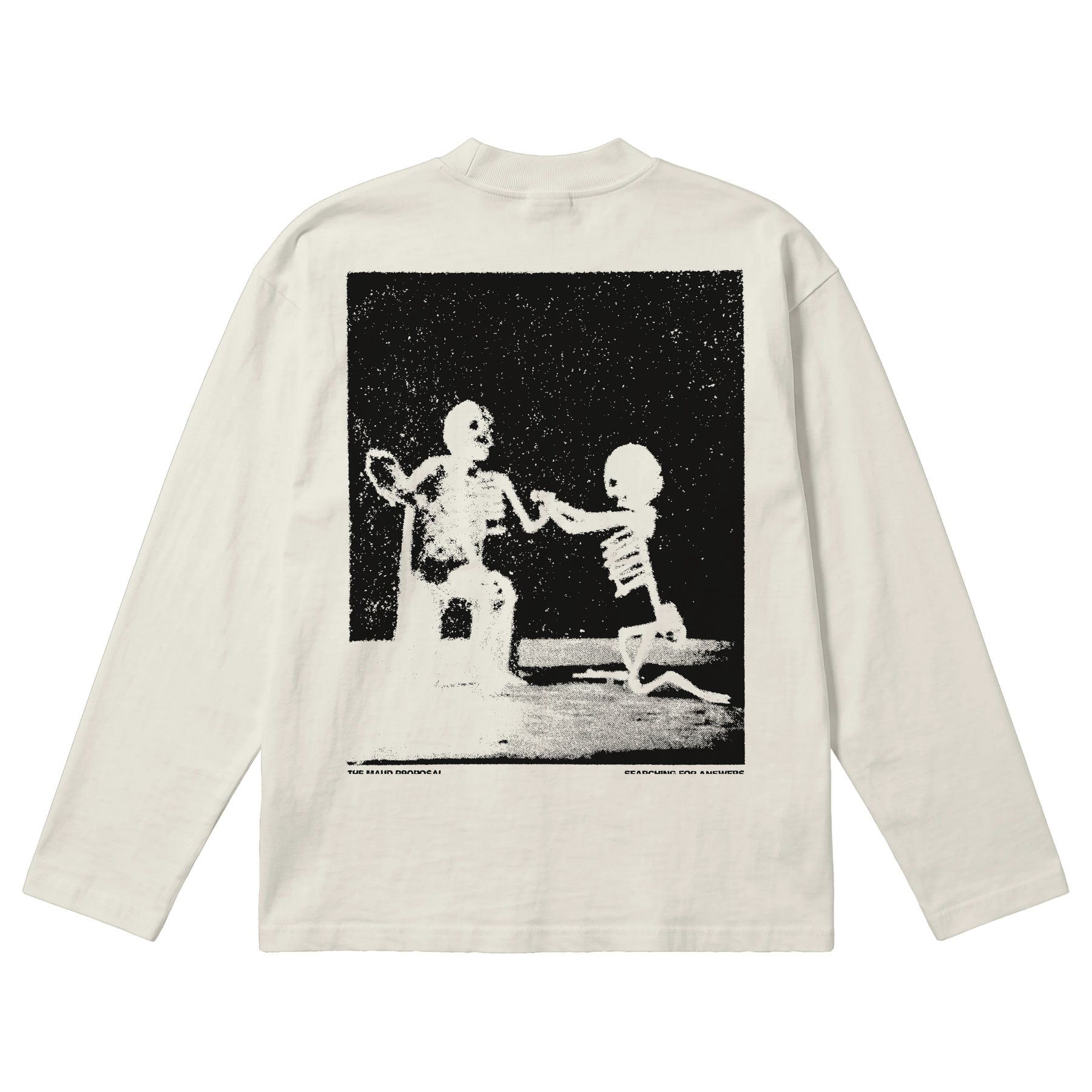 Proposal Baggy L/S Tee - Off White - Back