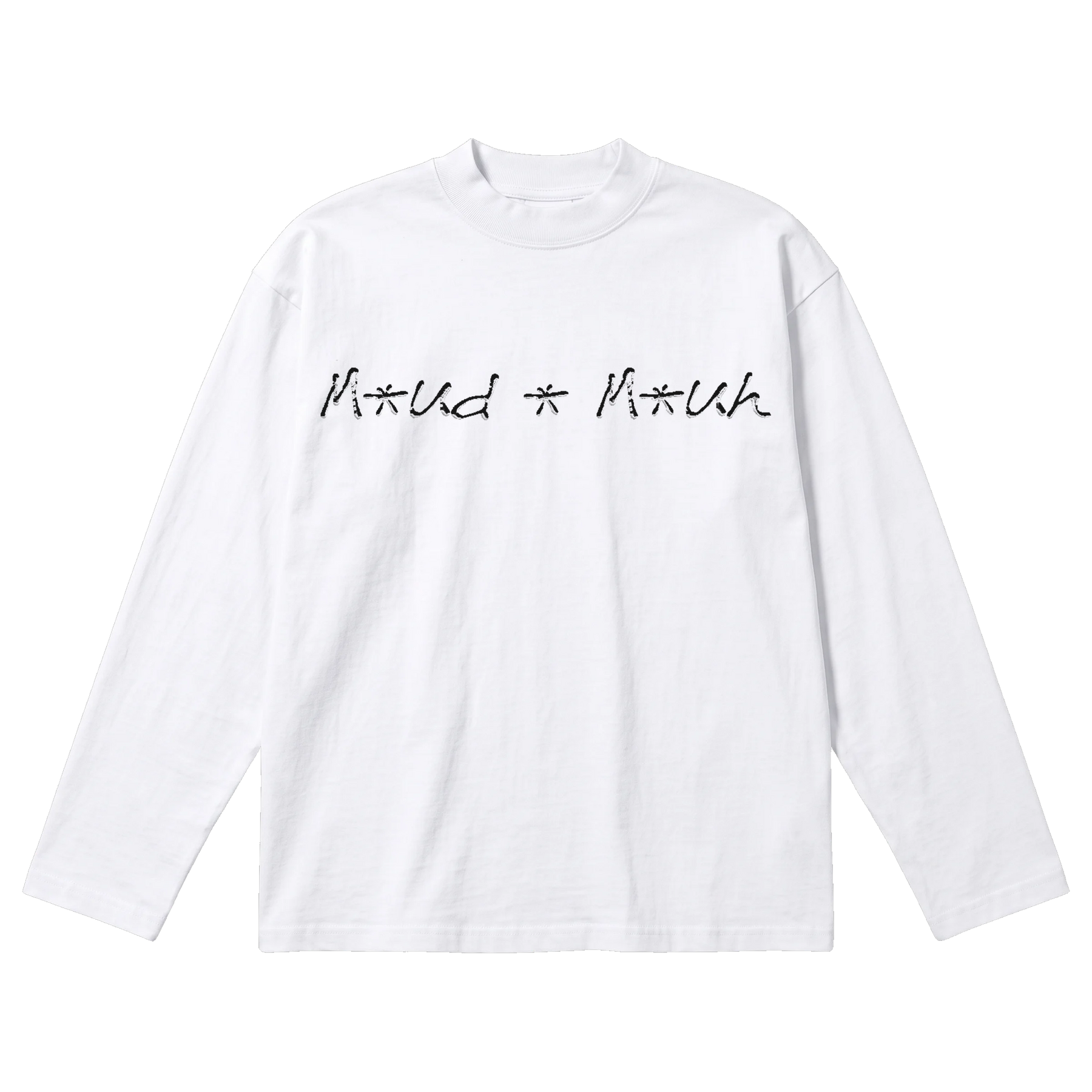 Proposal Baggy L/S Tee - White - Front