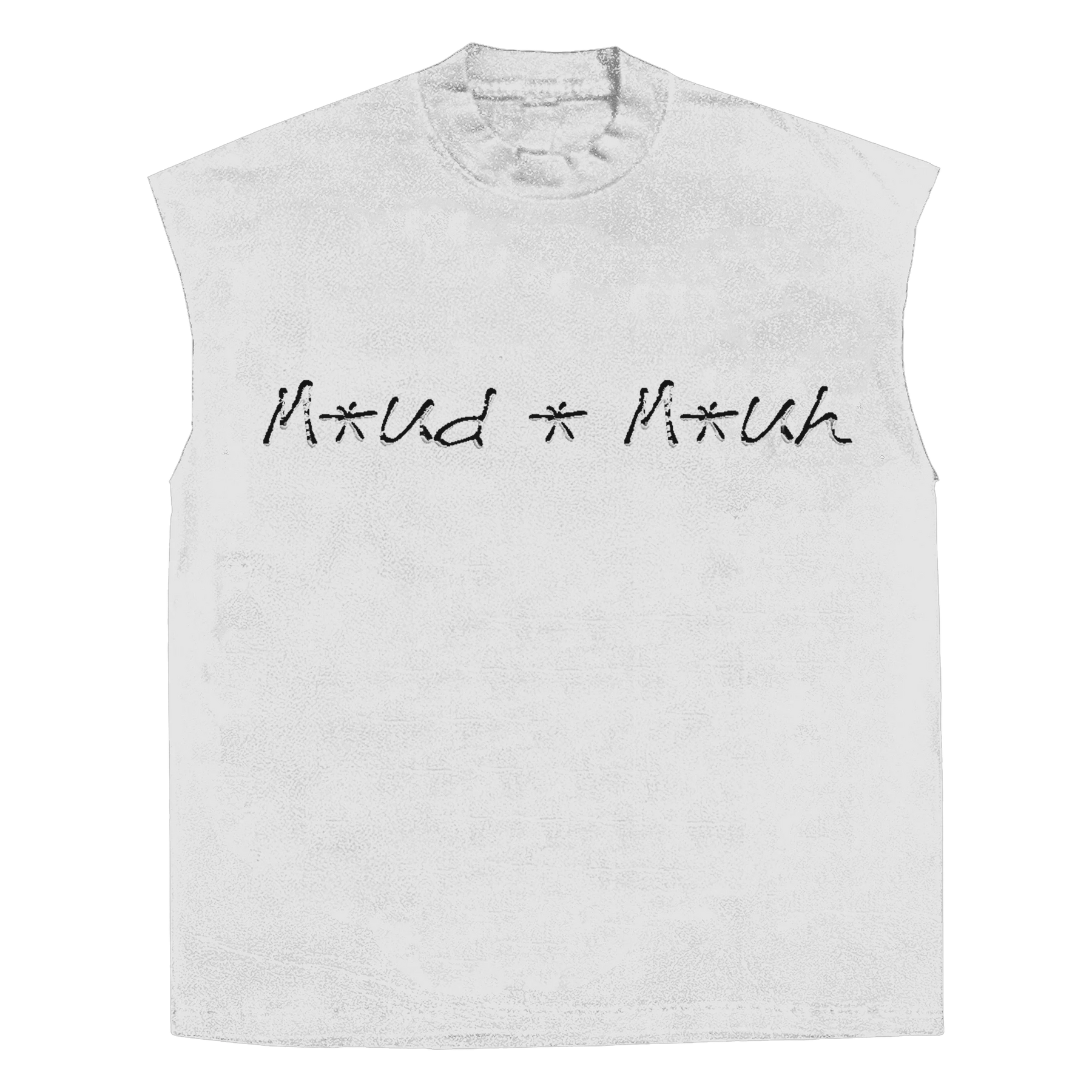 Proposal Sleeveless Tee - White - Front